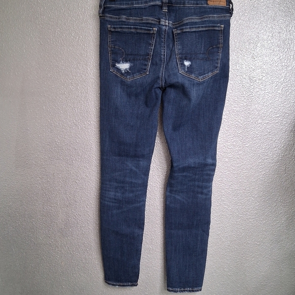 American Eagle Distressed Jegging Size 6 - Picture 4 of 9